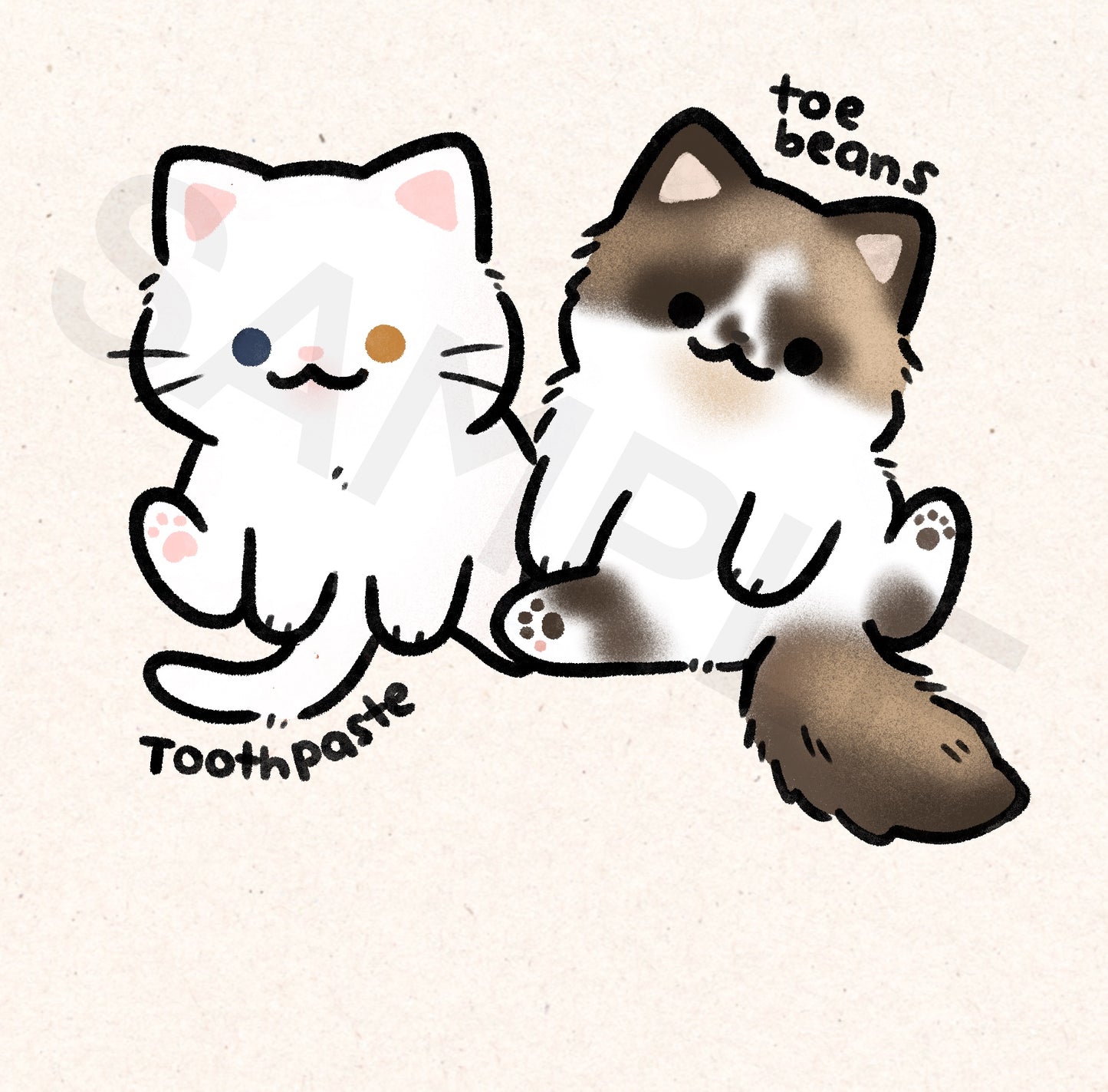 Custom Digital Pet Pawtrait