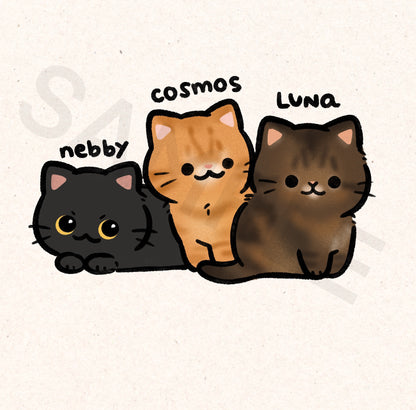 [SOLD OUT] Custom Digital Pet Pawtrait