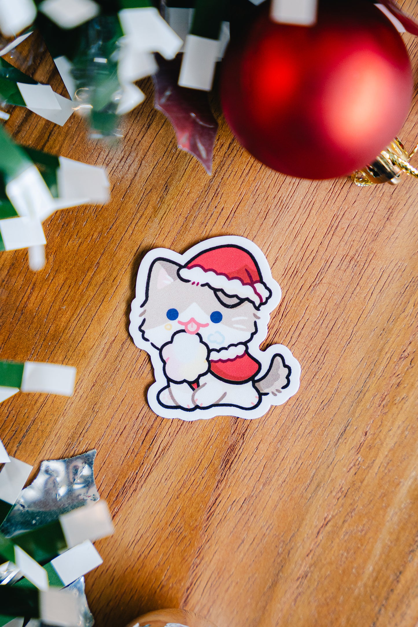 [Singapore Cat Festival] Mini Die Cut Sticker