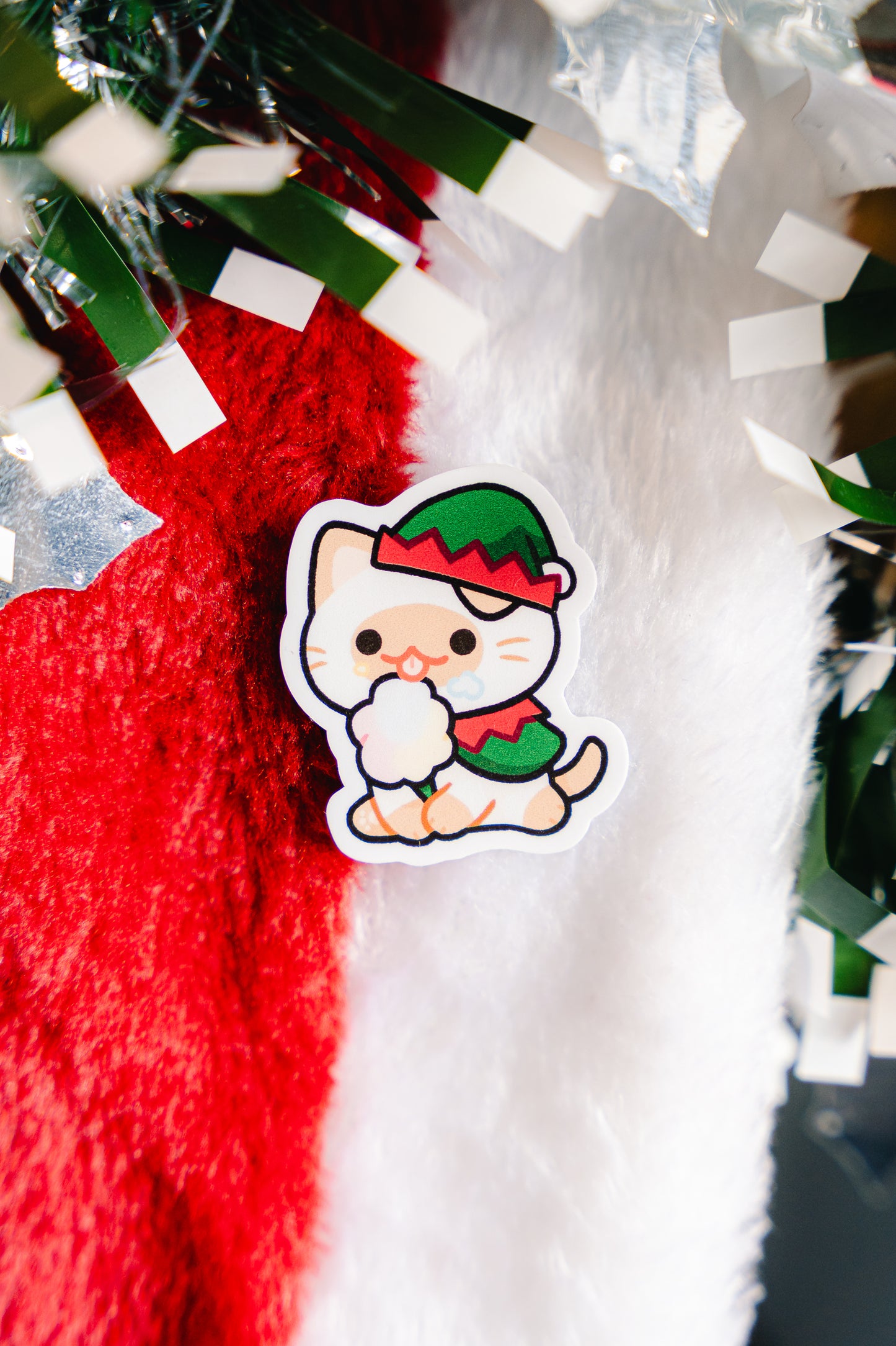 [Singapore Cat Festival] Mini Die Cut Sticker