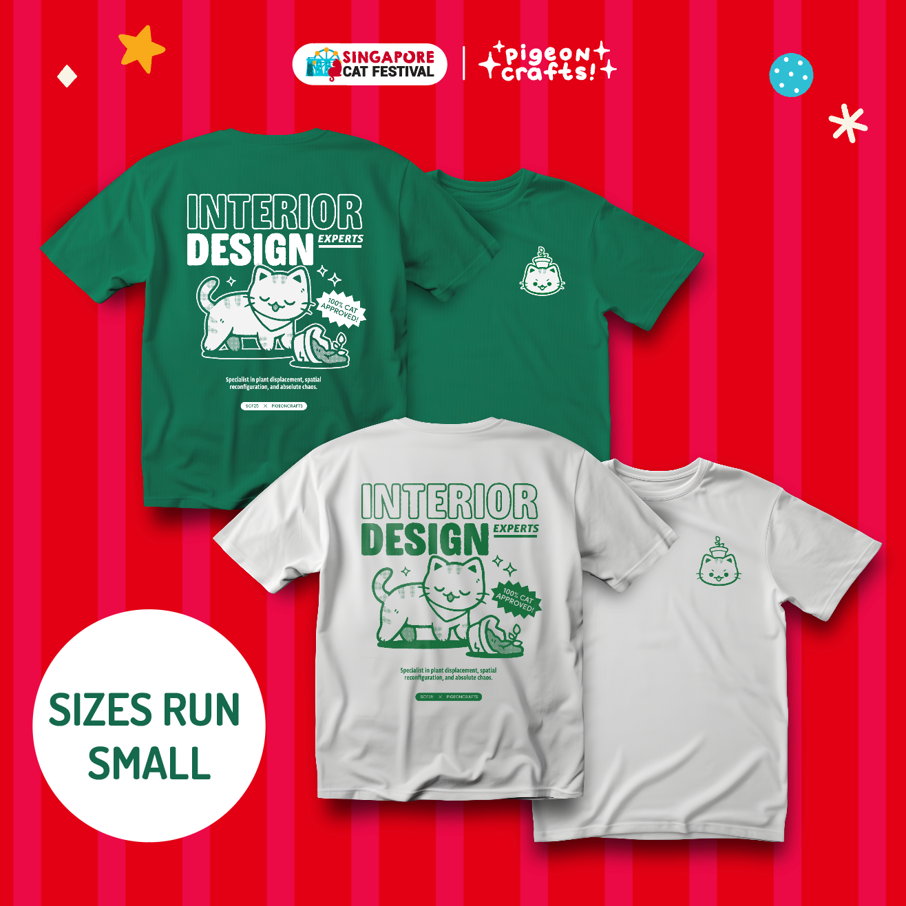 [Singapore Cat Festival] Official T-shirt
