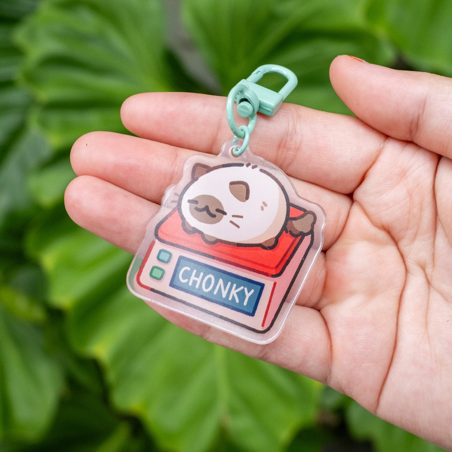 Chonky Cat Keychain