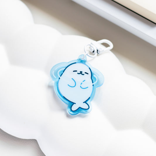 Floating Seal Keychain