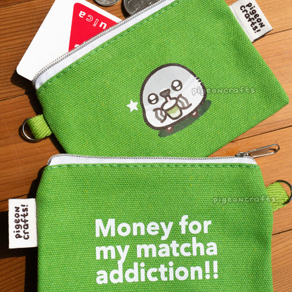 Pigeon's Matcha Fund Pouch