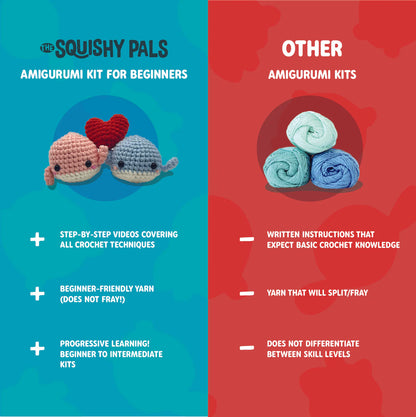 Pigeon the Rock Dove | Beginner Crochet Kit (TSP X Pigeoncrafts Collab)