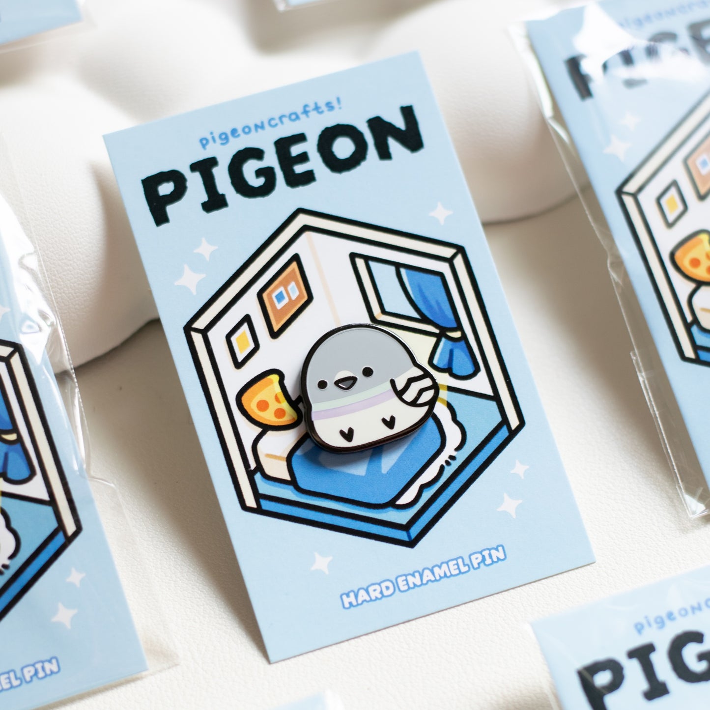 Pigeon Enamel Pin