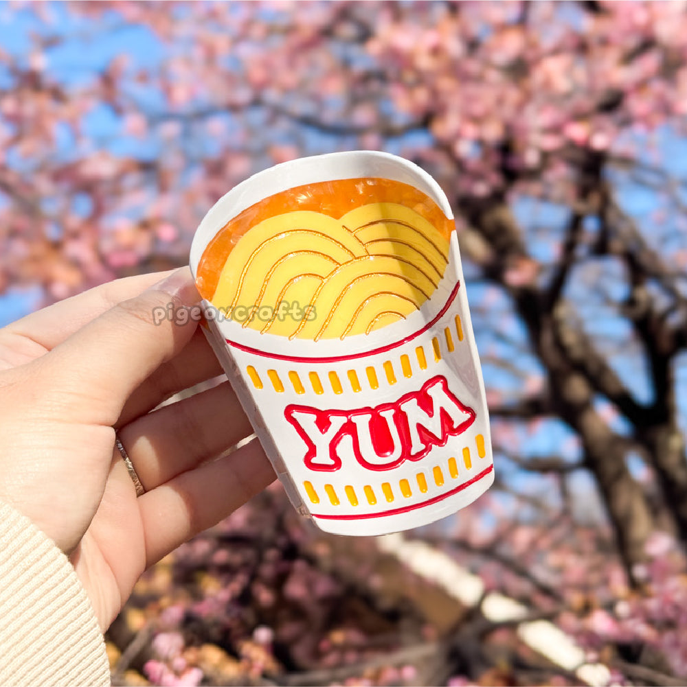 Cup Noodles Claw Clip