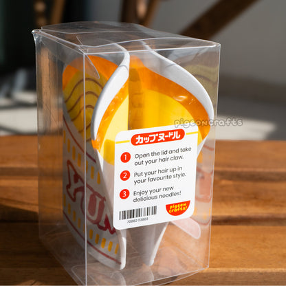Cup Noodles Claw Clip