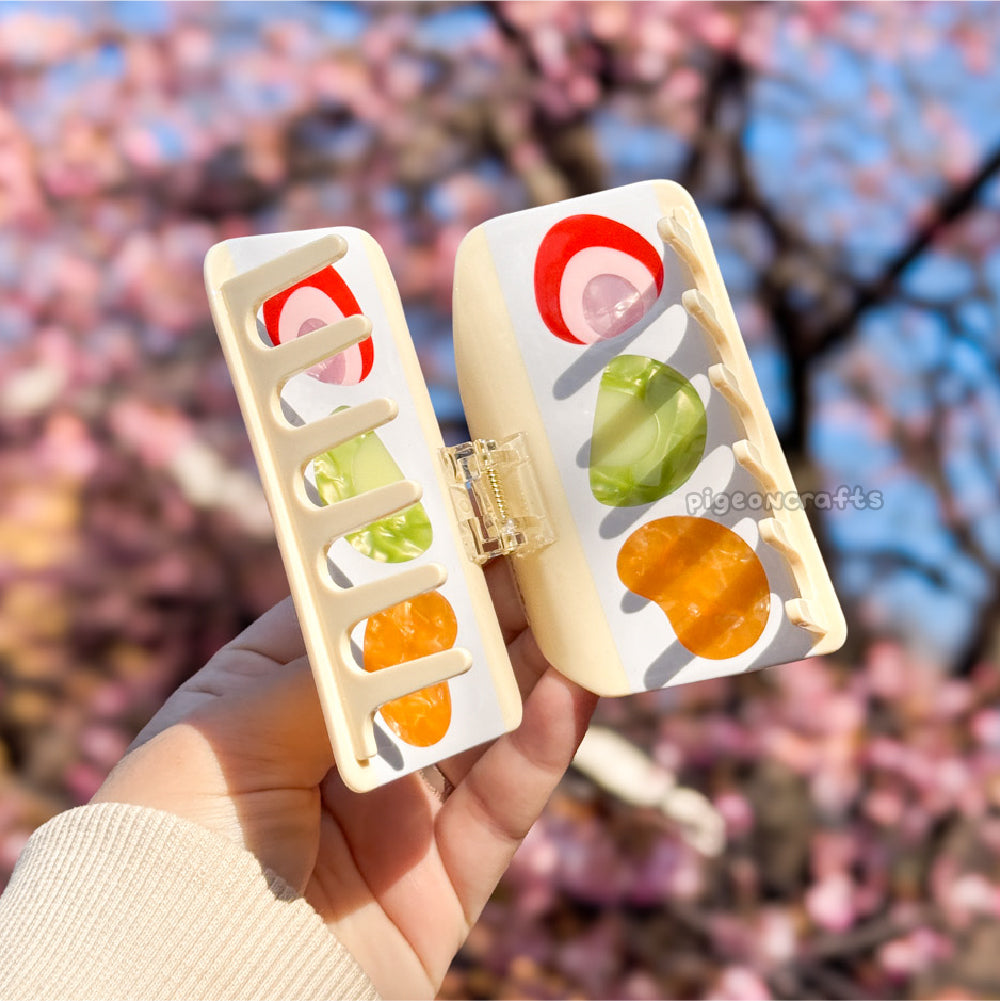 Fruit Sando Claw Clip