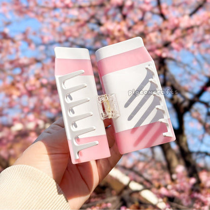 Strawberry Milk Claw Clip