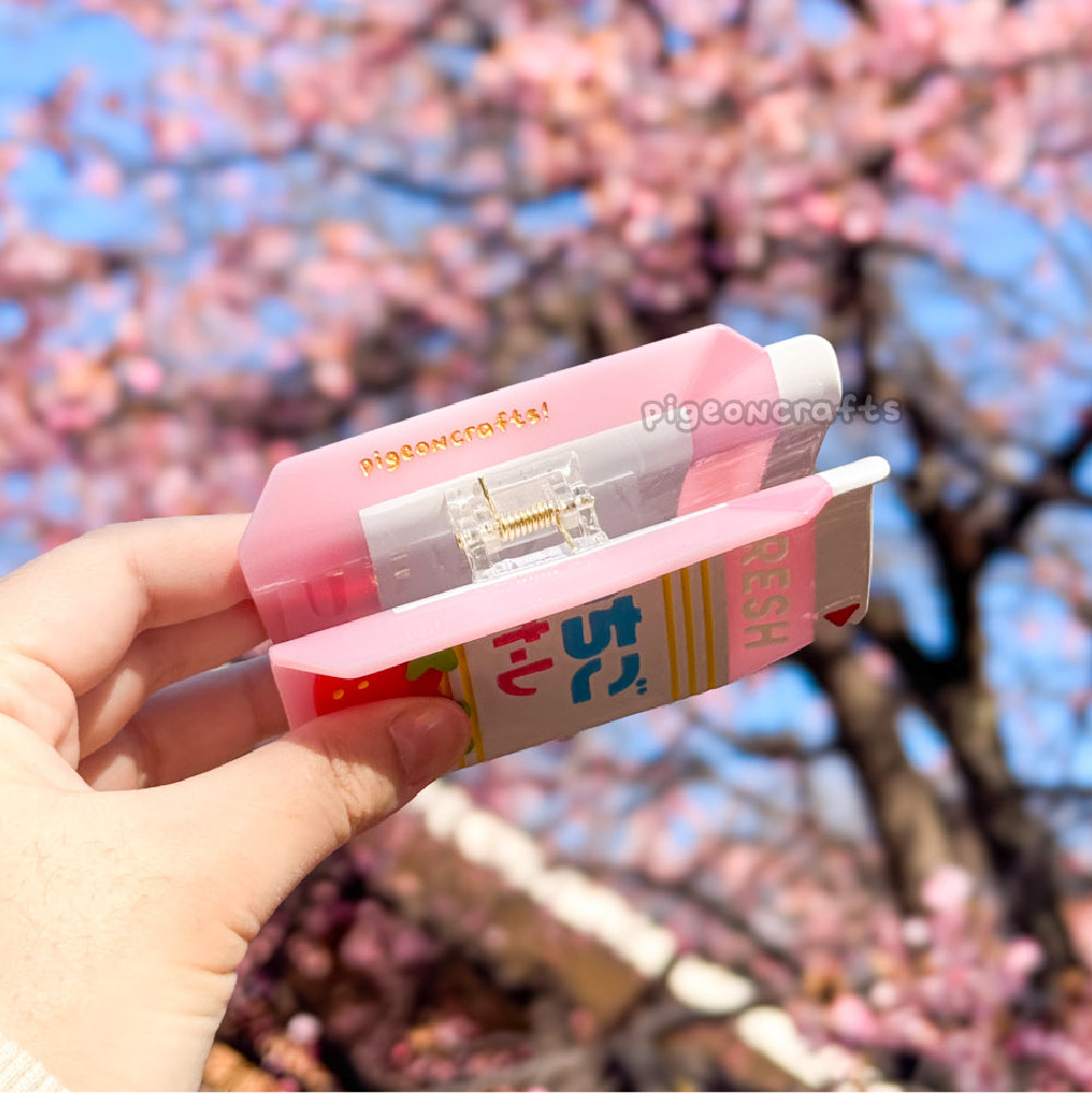 Strawberry Milk Claw Clip