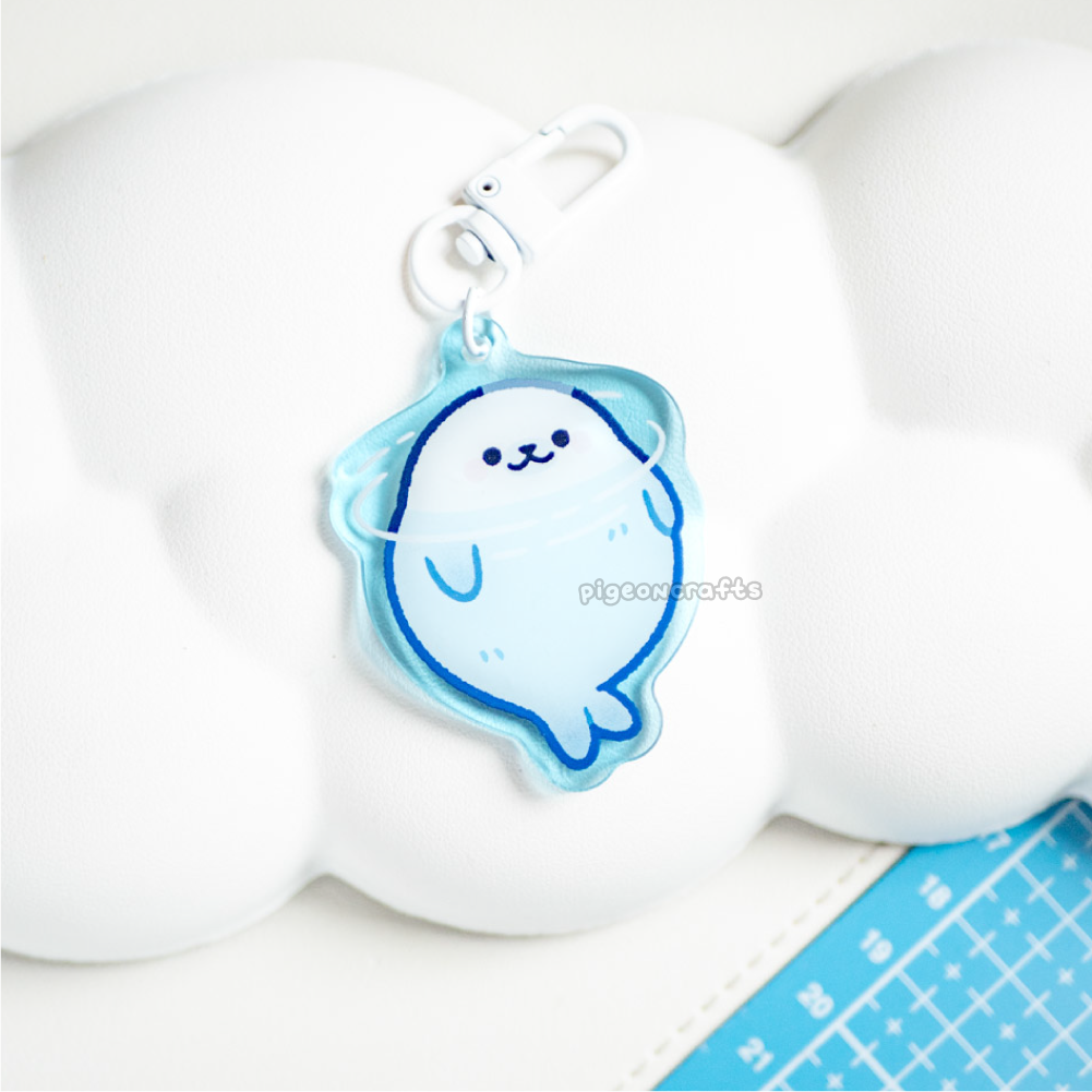 Floating Seal Keychain 2.0
