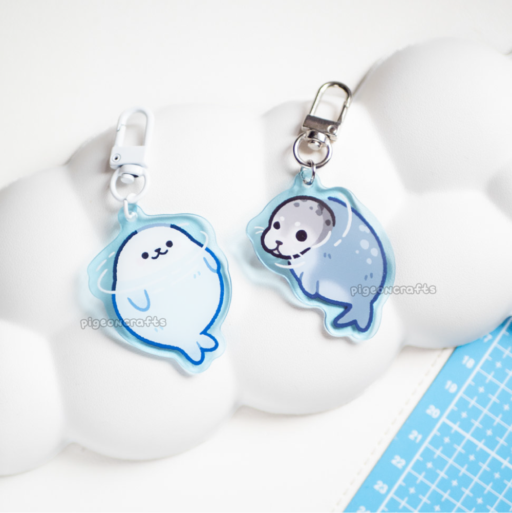 Floating Seal Keychain 2.0
