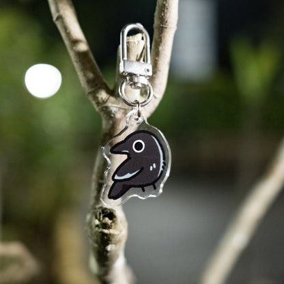 Mini Little Crow Keychain