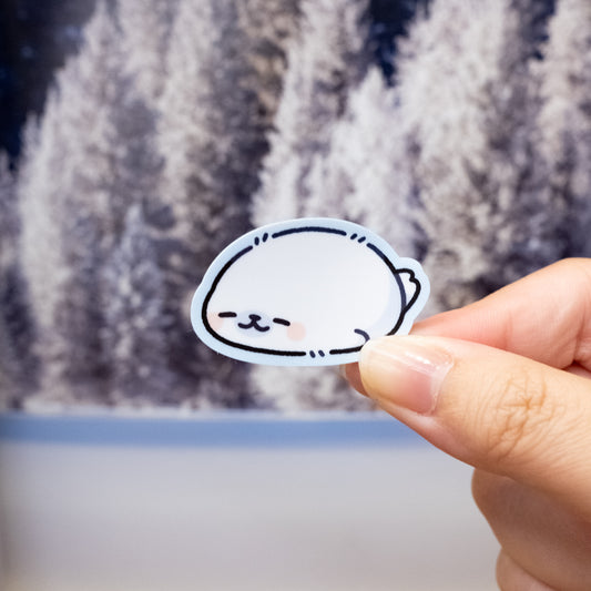 Baby Seal Mini Matte Sticker