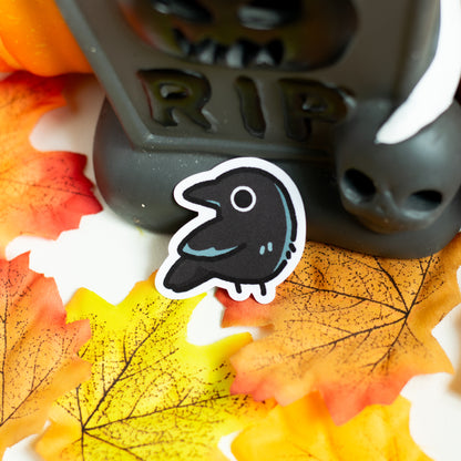 Little Crow Mini Matte Sticker