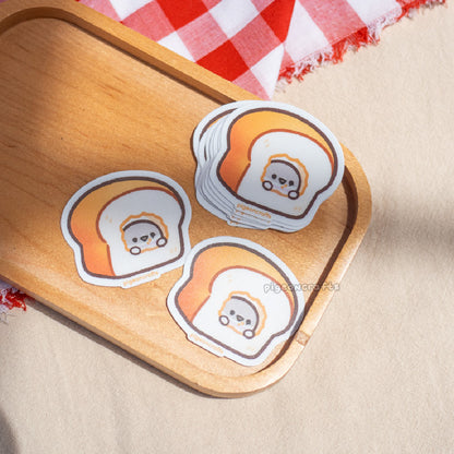 Pigeon Loaf House Mini Matte Sticker