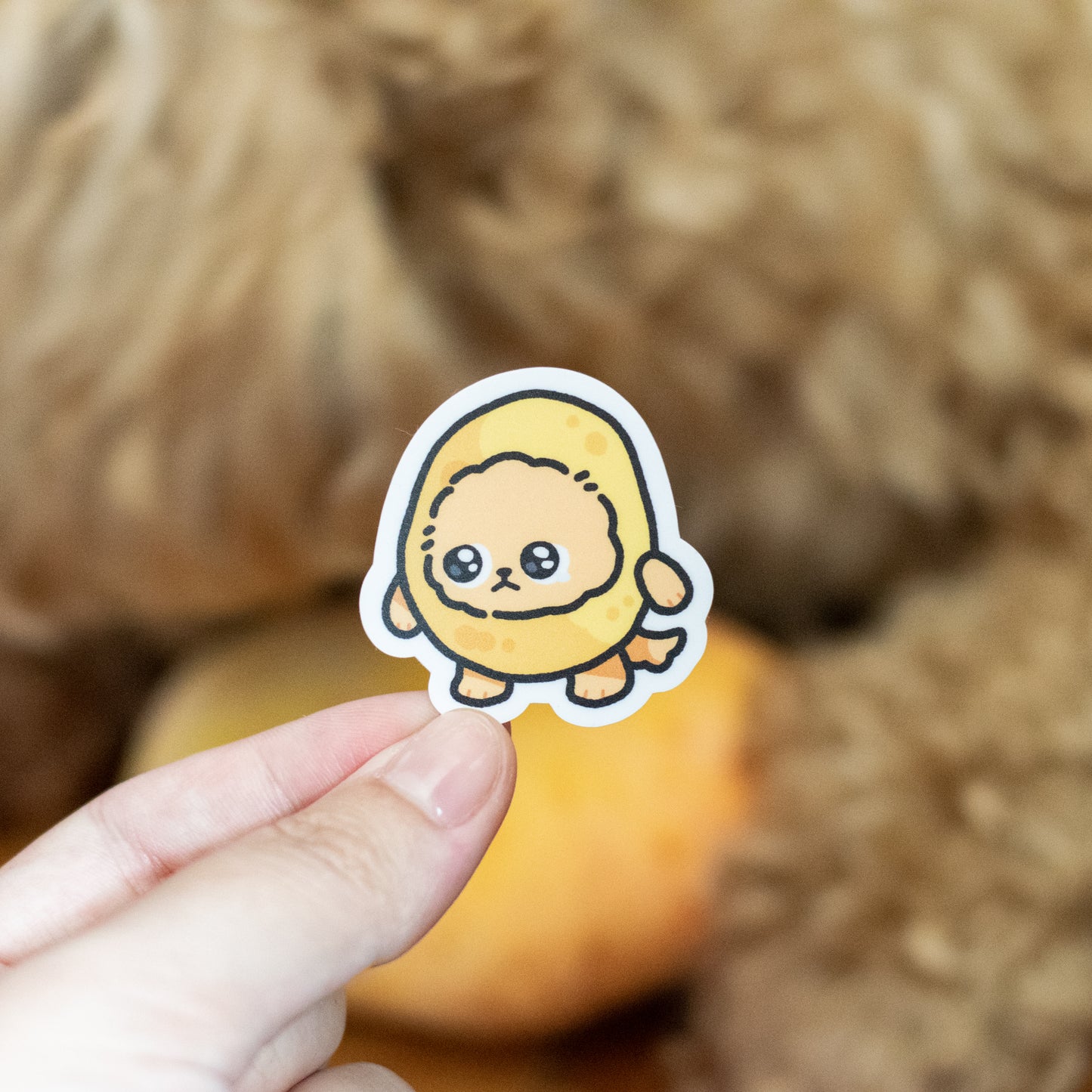 Potato True Self Mini Matte Sticker