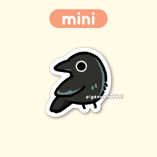 Little Crow Mini Matte Sticker