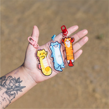 Mystery Long Sea Kitties (6 Designs)