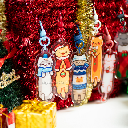 Mystery Long Cats Xmas Edition (6 Designs)
