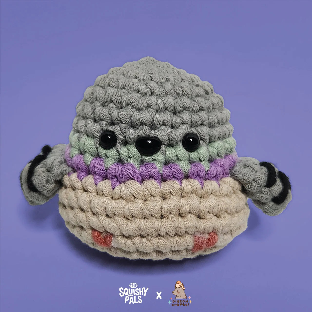 Pigeon the Rock Dove | Beginner Crochet Kit (TSP X Pigeoncrafts Collab)