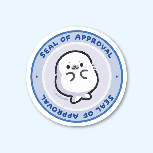 Seal of Approval Matte Sticker
