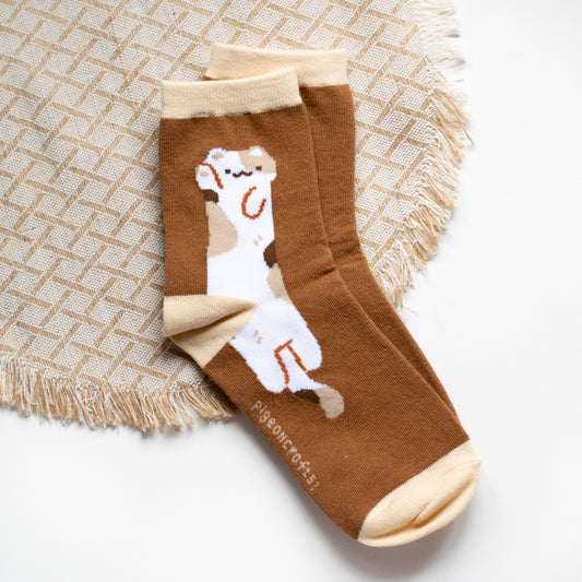 Long Cats Socks (Calico)