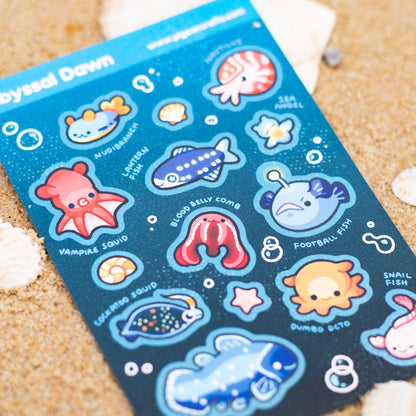 Abyssal Dawn Sticker Sheet