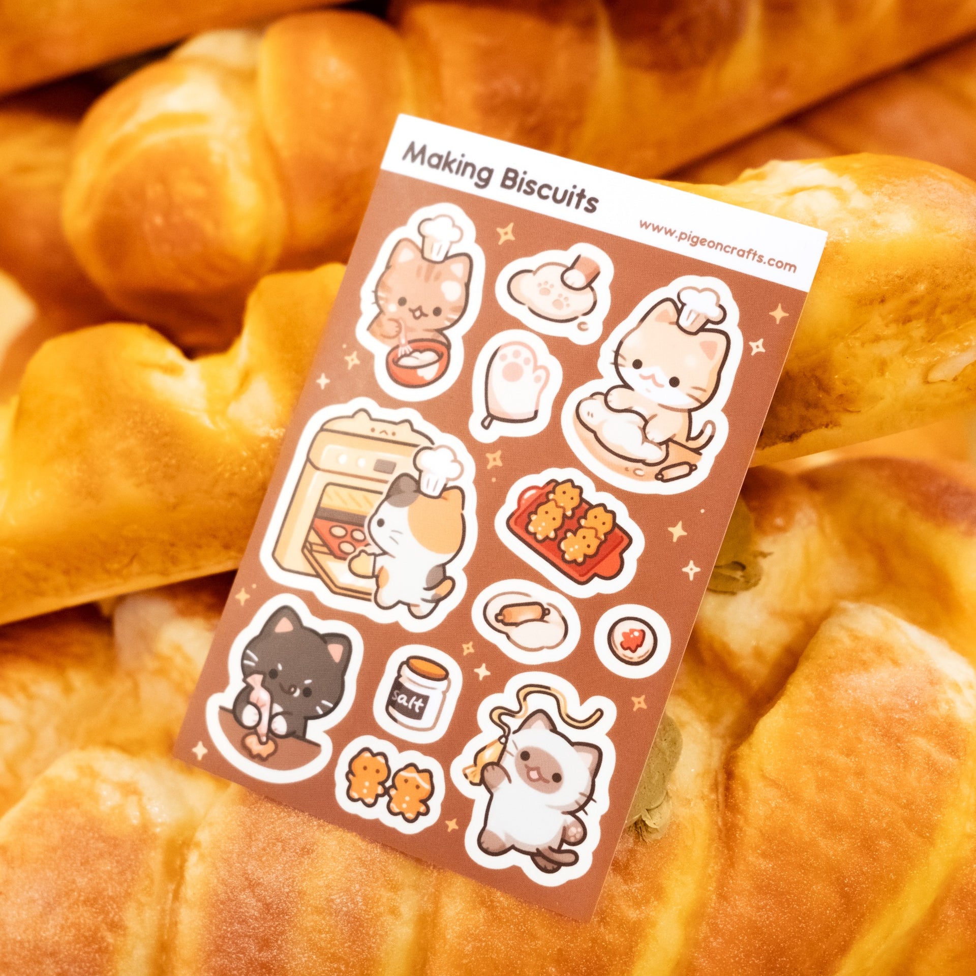 Biscuits Cat Baking Bread Cats Making Biscuits Welcome To The