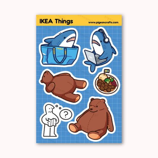 IKEA Things Sticker Sheet