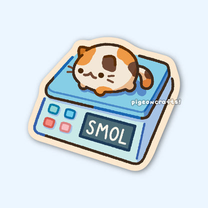 Smol Cat Matte Sticker