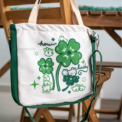 Lucky Bunny 2-Way Tote Bag