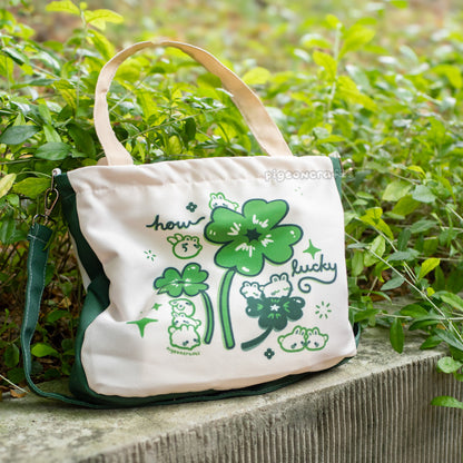 Lucky Bunny 2-Way Tote Bag