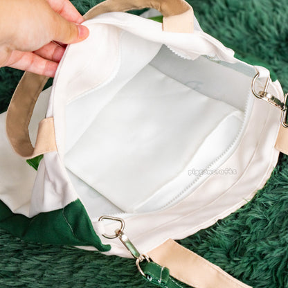 Lucky Bunny 2-Way Tote Bag