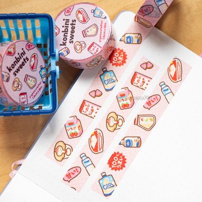 Konbini Sweets Washi Tape
