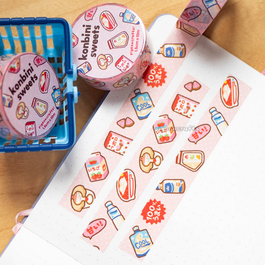 Konbini Sweets Washi Tape