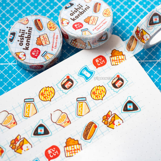 Oishii Konbini Washi Tape