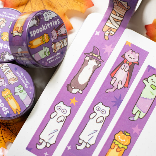 Spookitties Washi Tape