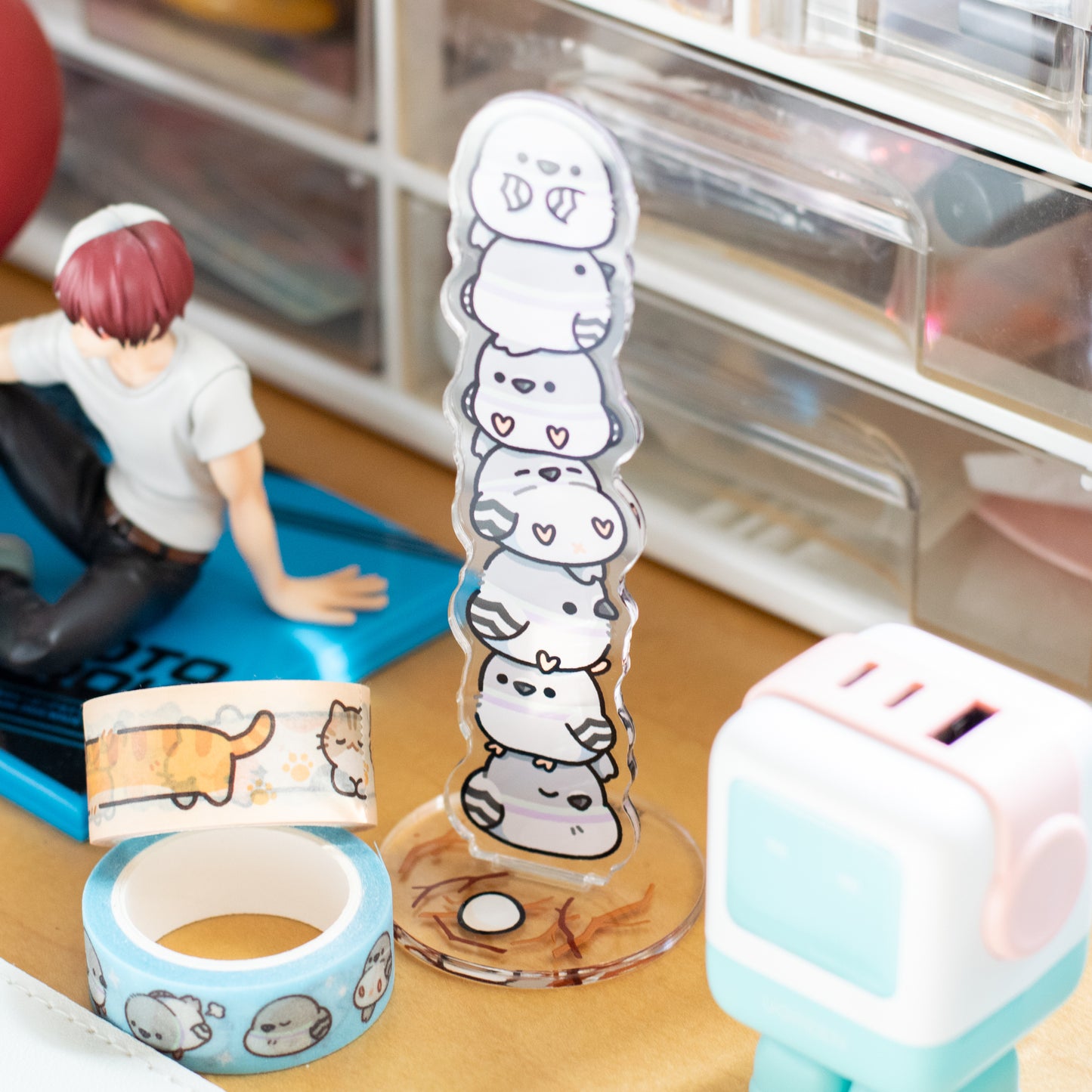 Pigeon Stack Washi Stand