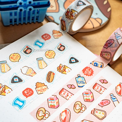Konbini Sweets Washi Tape
