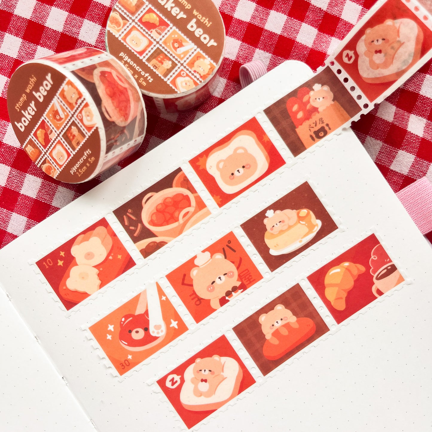 Pancake Stamp Washi