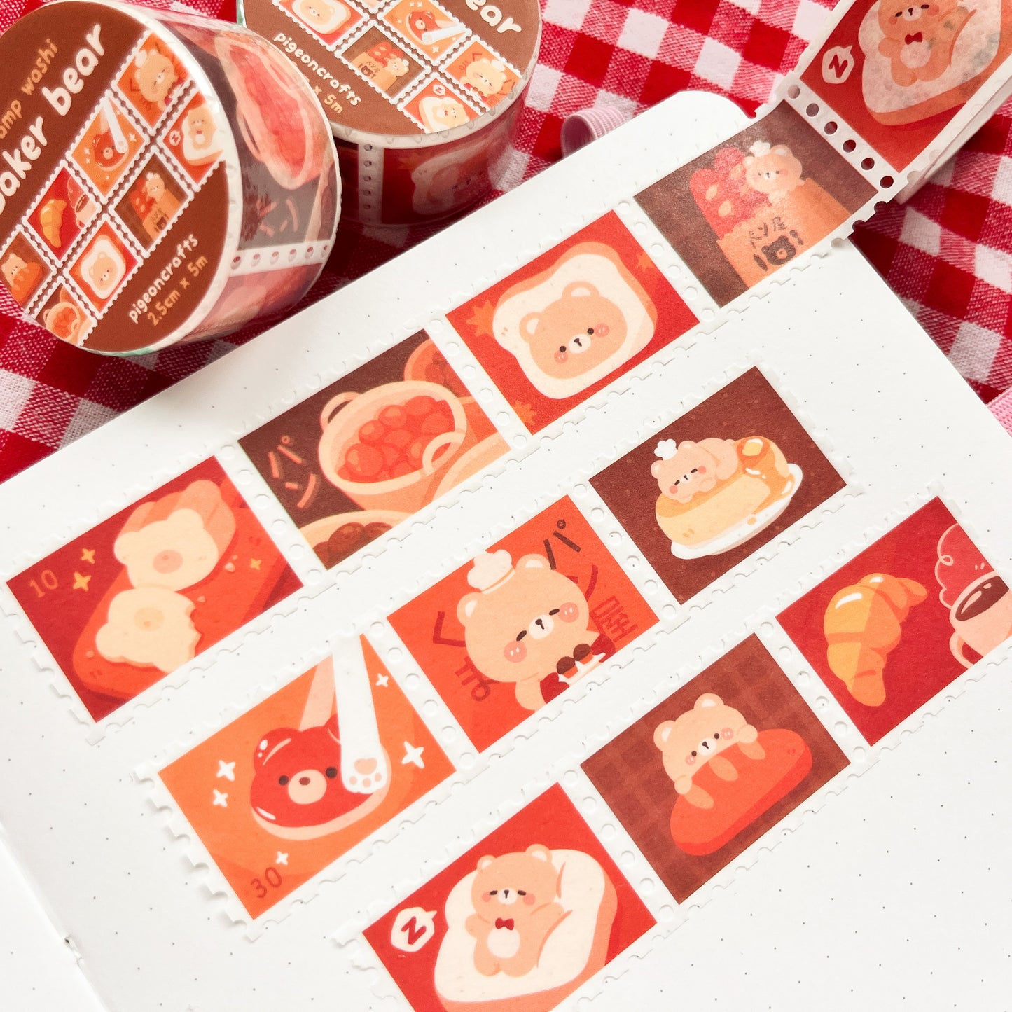 Pancake Stamp Washi