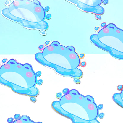 Happy Frogs Stickers