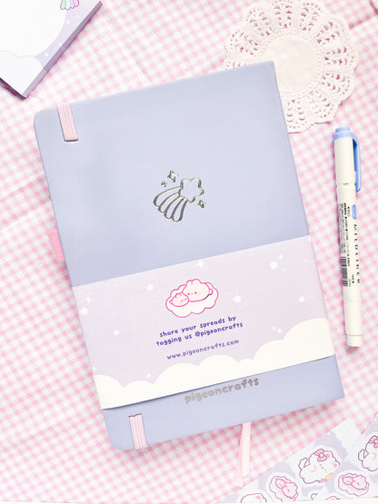Dotted lavender bullet journal